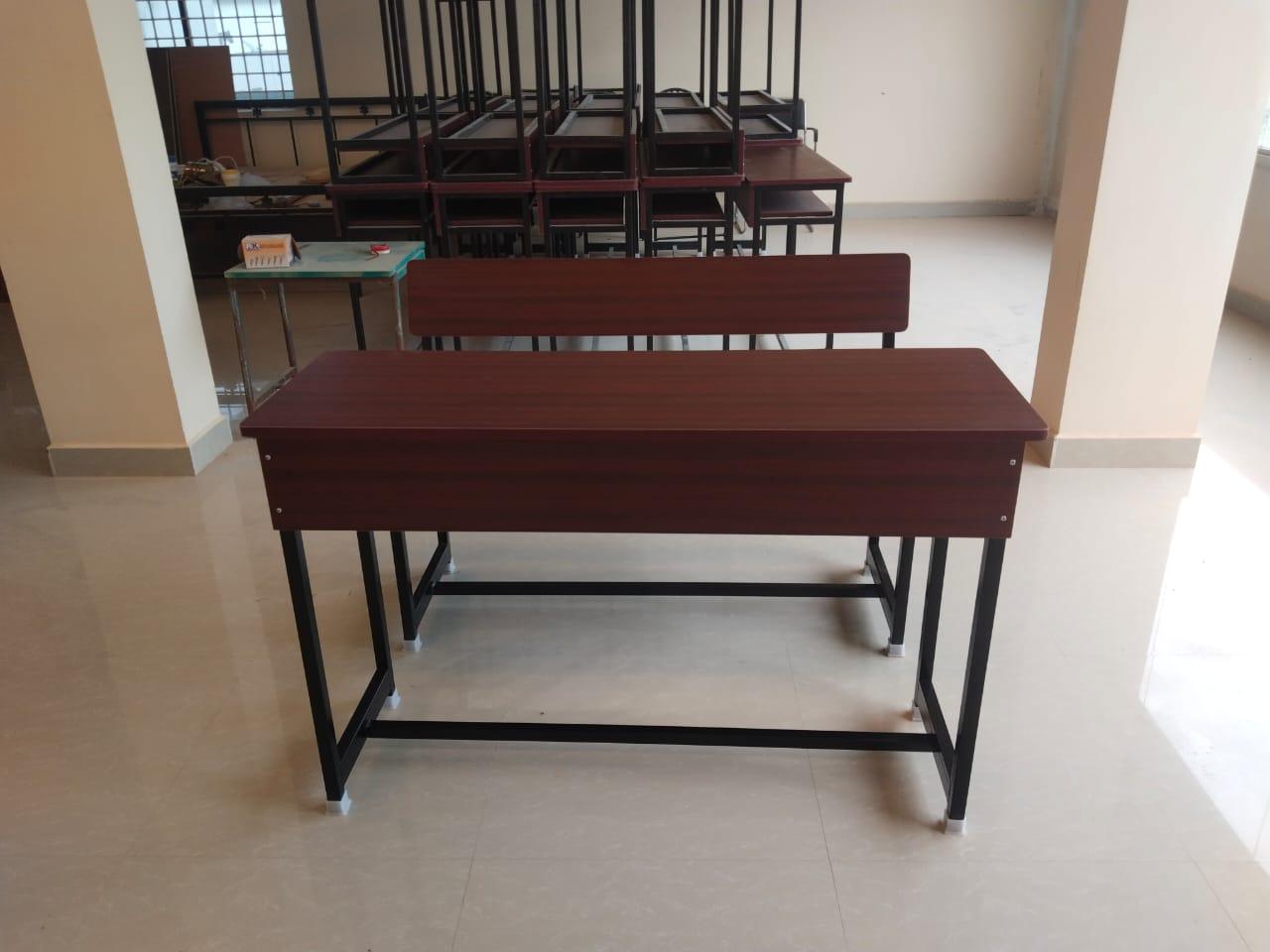 3 seater School/College Desk-Bench Set