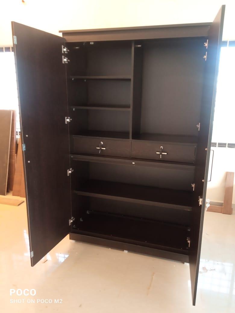 Wooden wardrobe