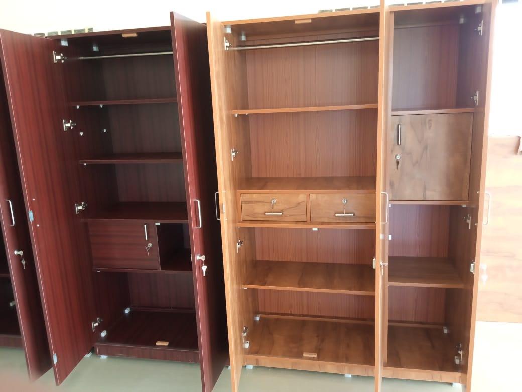 Wooden wardrobe view 2