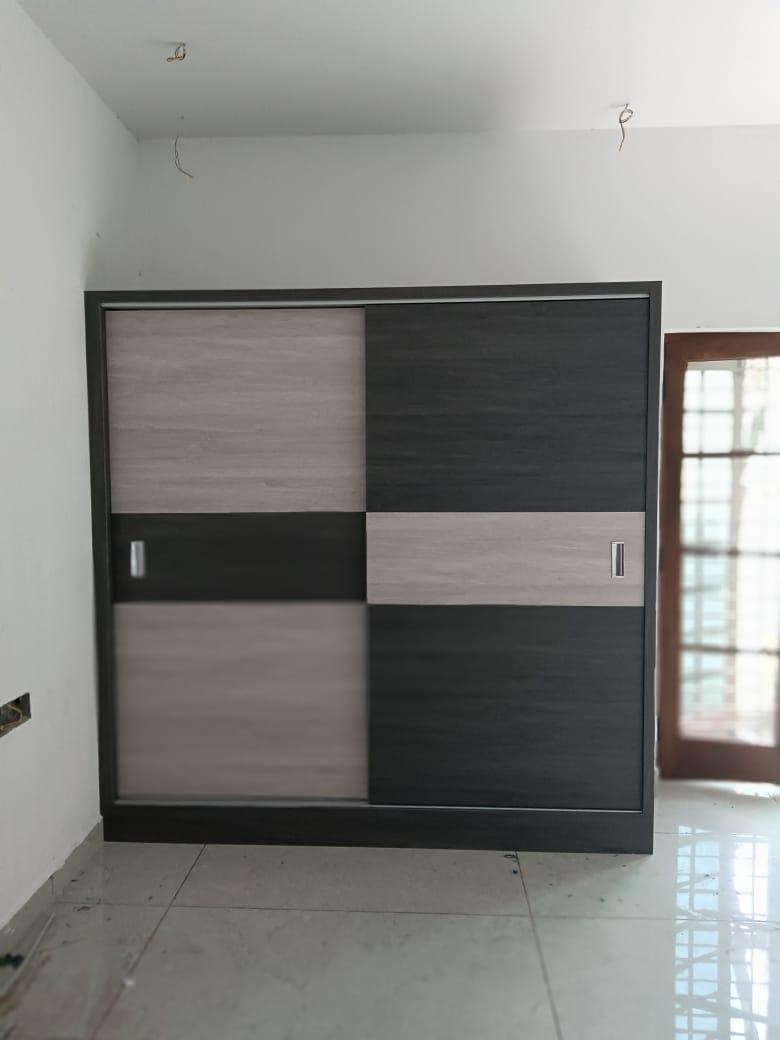 Wooden wardrobe sliding door 2